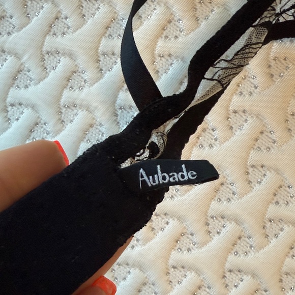 Aubade Black and Tan Lace Bra - Picture 5 of 5